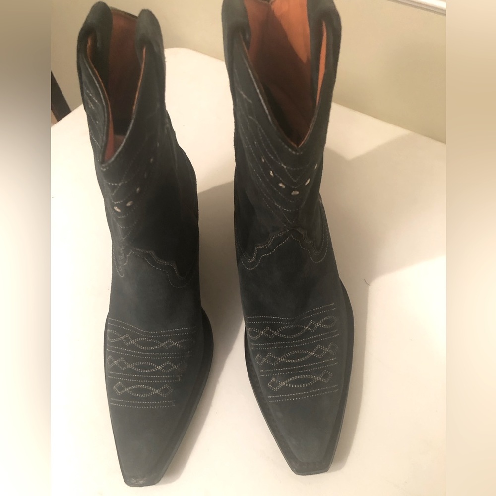 Frye Black Ankle Boots